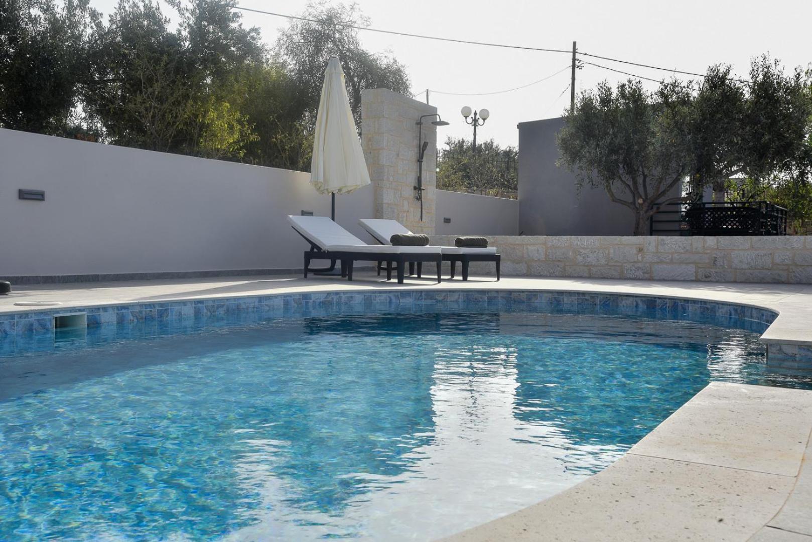 Sea View Private Pool Villa Katrin Goúves Eksteriør bilde